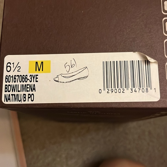 Bandolino Silver Peep Toe Shoes 6.5. New with box - Picture 4 of 4